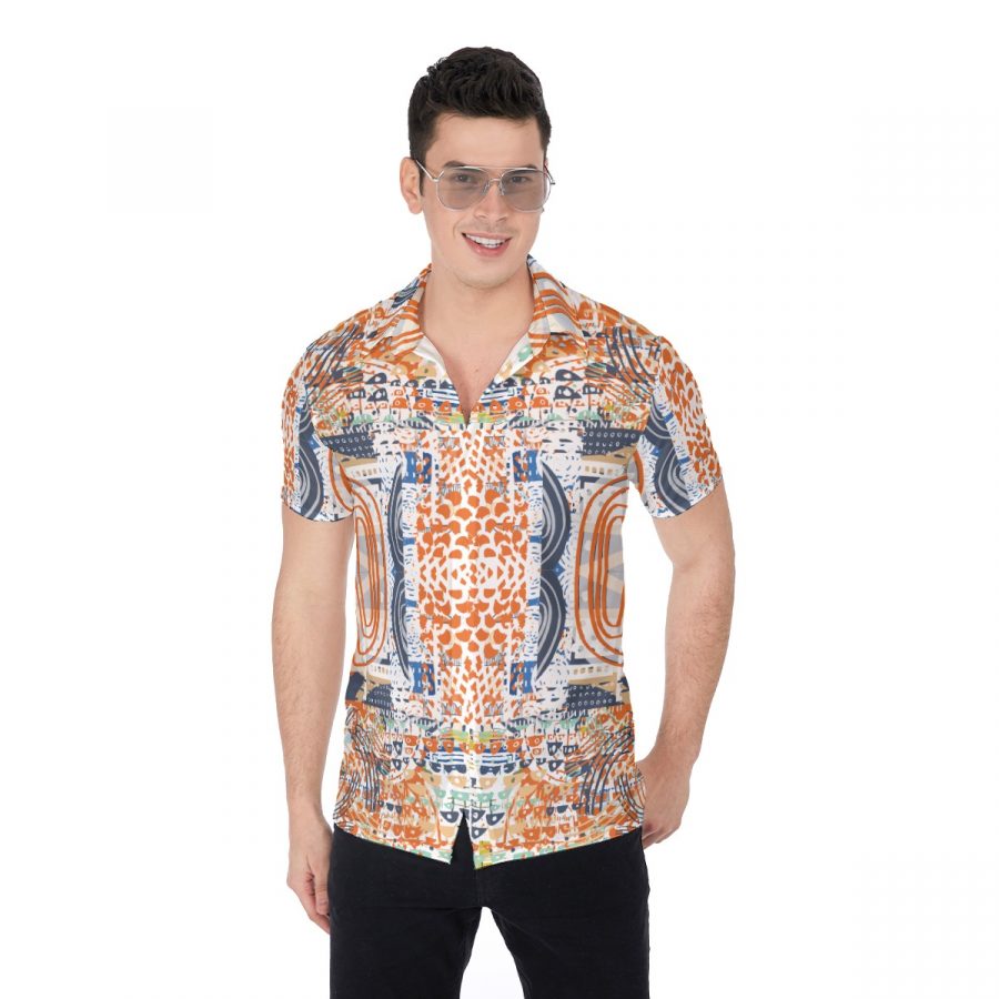 All-Over Print Men's Shirt