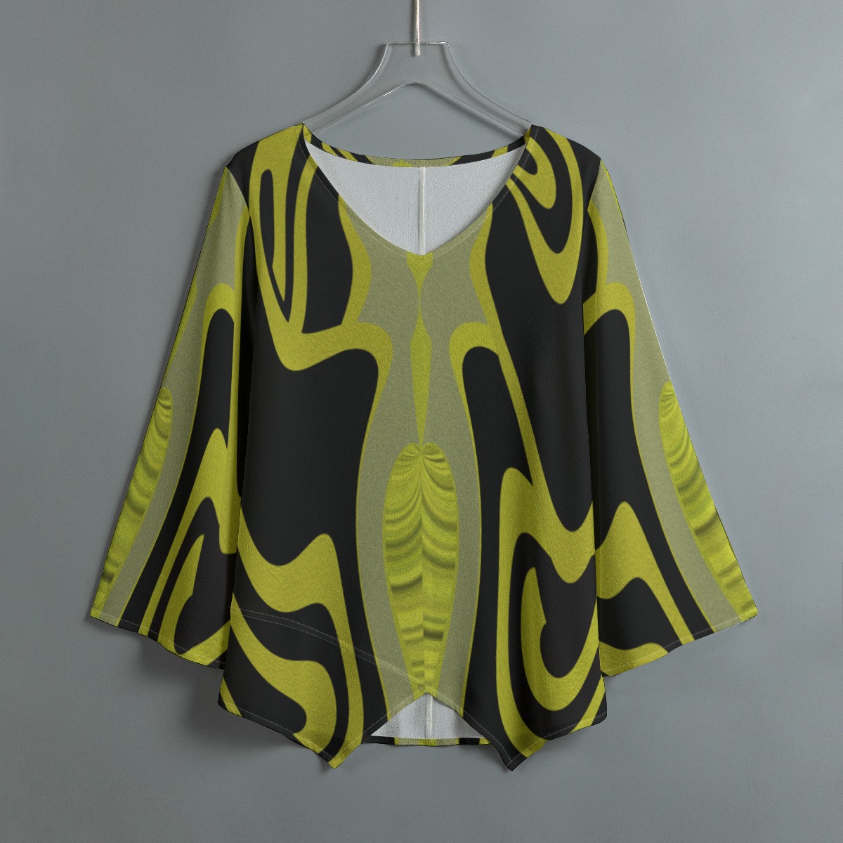 All-Over Print Women's V-neck T-shirt - Image 2