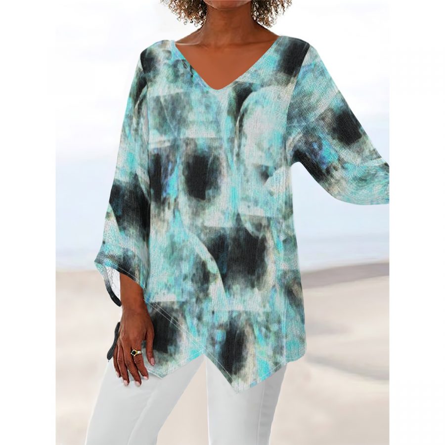 All-Over Print Women's V-neck T-shirt
