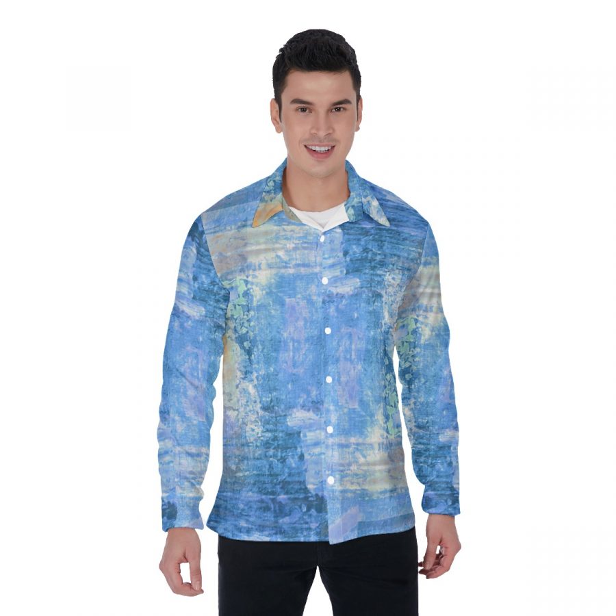 All-Over Print Men's Long Sleeve Shirt