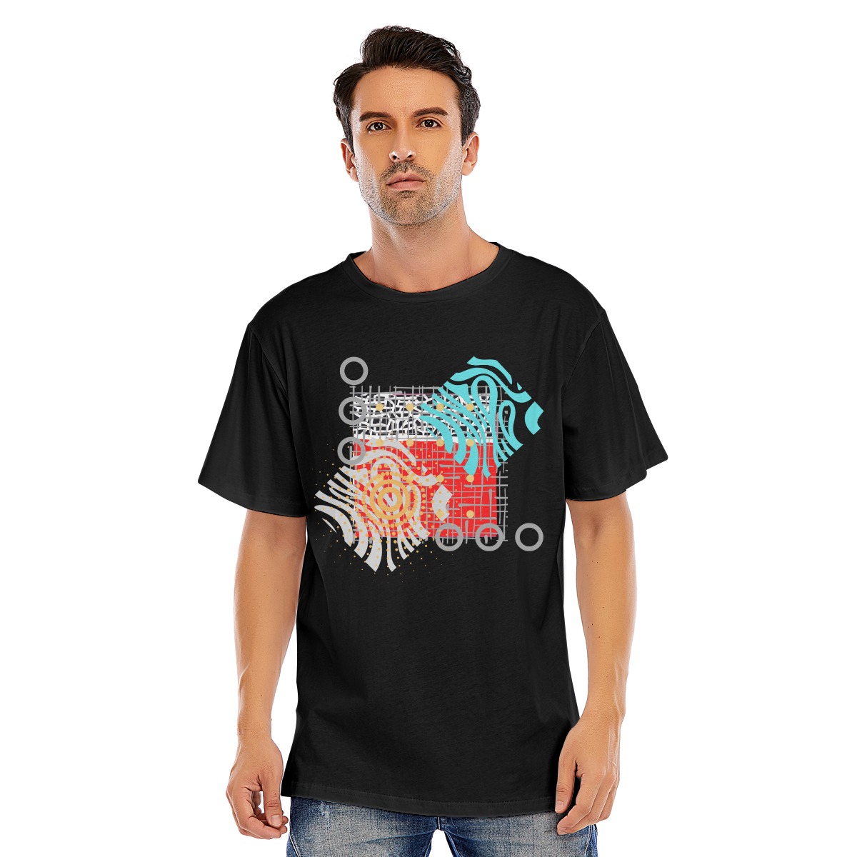 Unisex Oversized Short Sleeve T-shirt | 180GSM Cotton (DTF) - Image 3