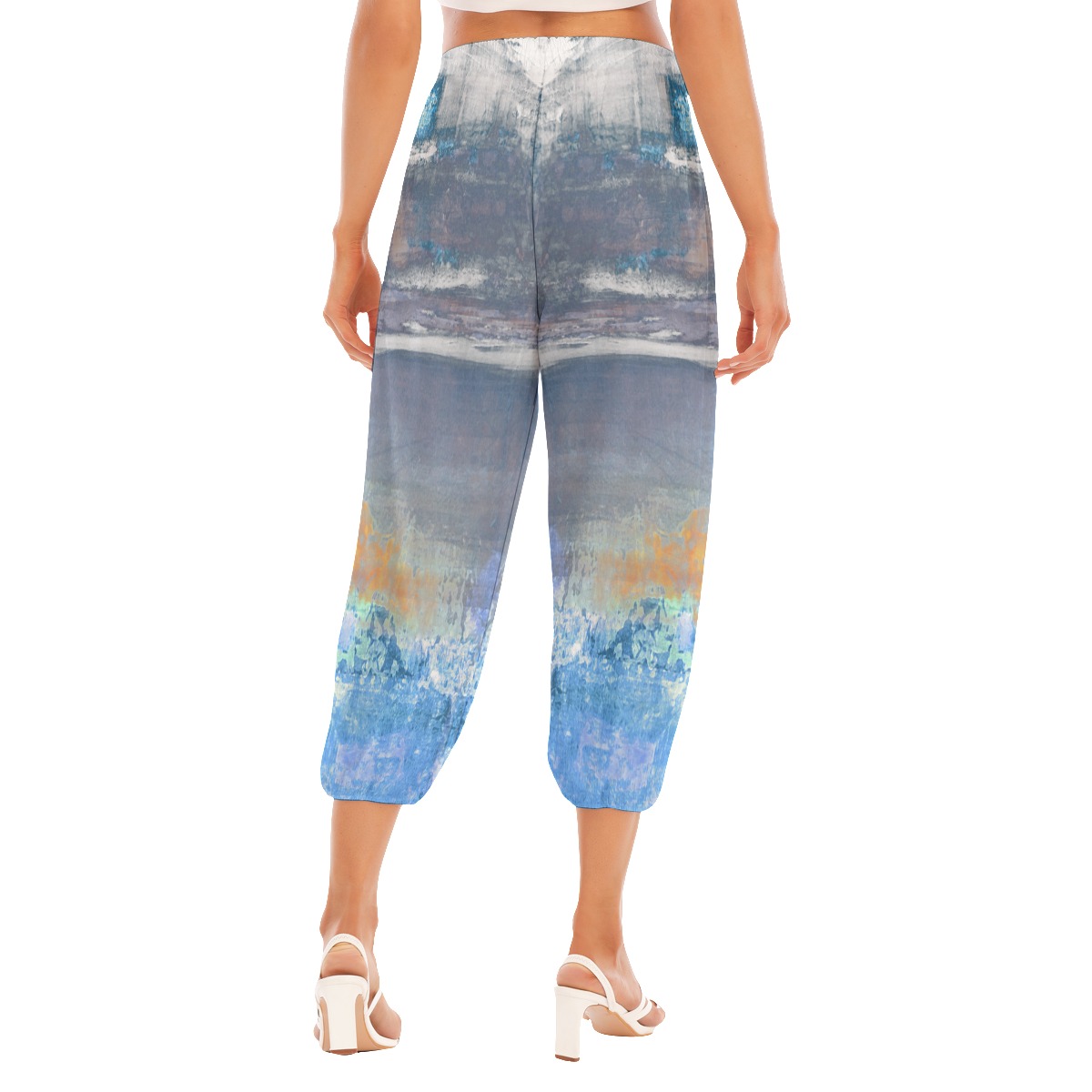 All-Over Print Women's Bloomers Capri-pants - Image 4