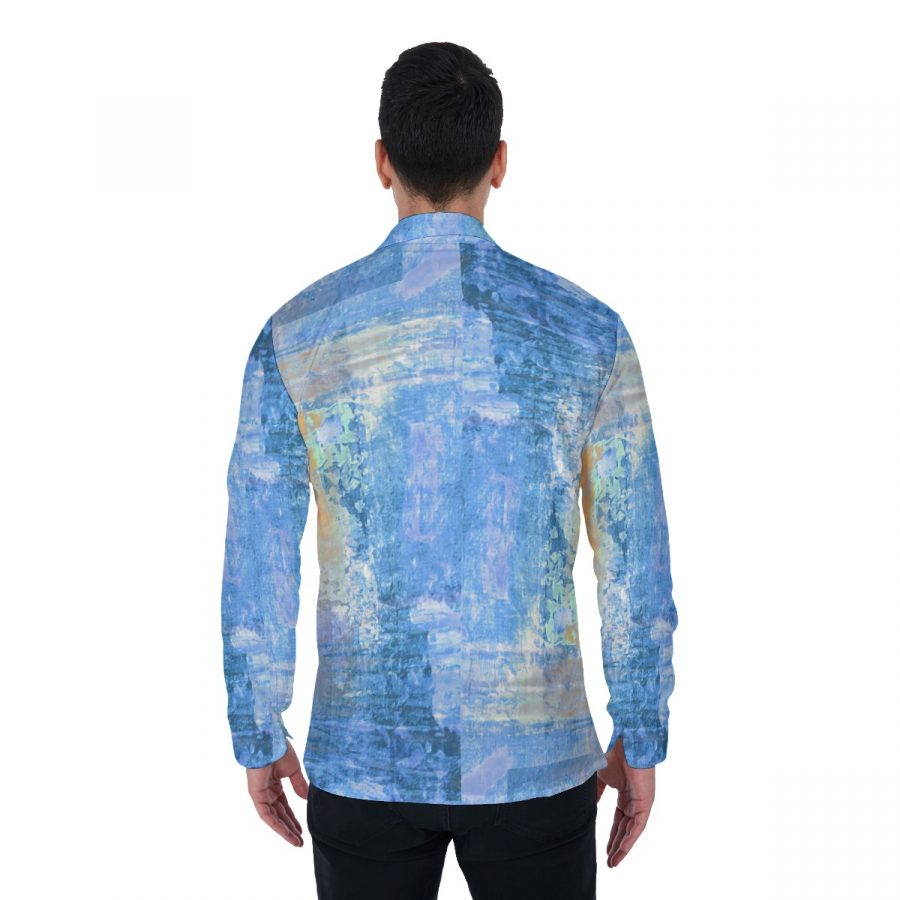 All-Over Print Men's Long Sleeve Shirt - Image 4