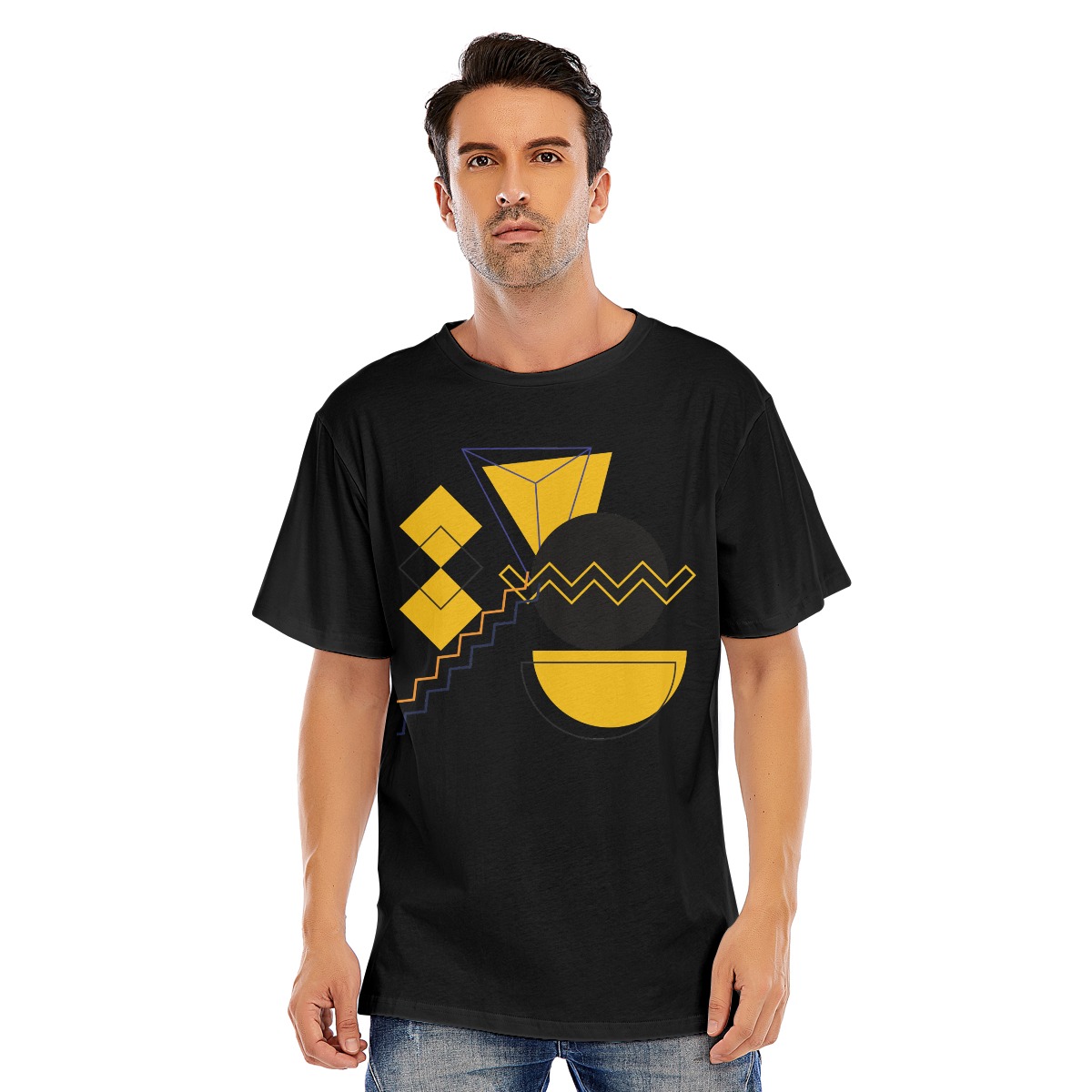 Unisex Oversized Short Sleeve T-shirt | 180GSM Cotton (DTF) - Image 3