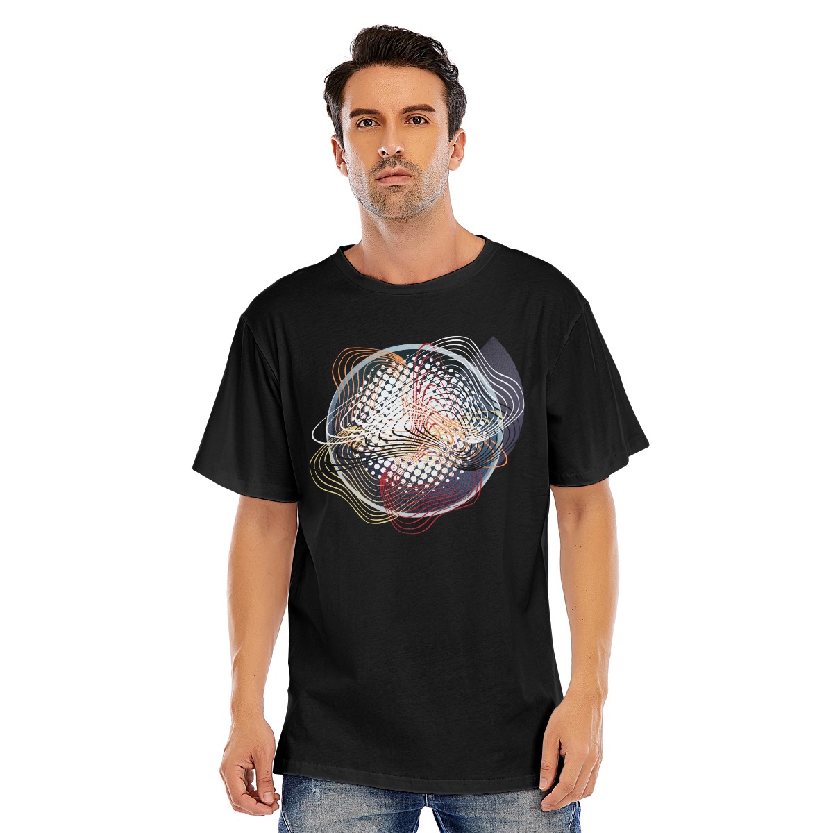 Unisex Oversized Short Sleeve T-shirt | 180GSM Cotton (DTF) - Image 3