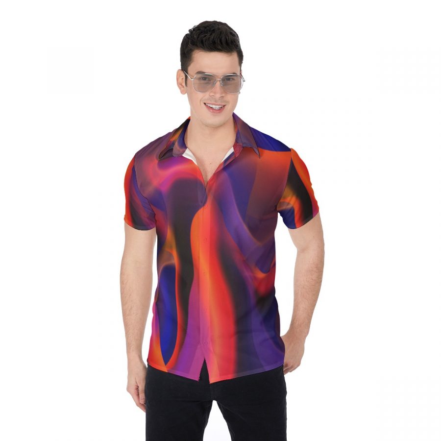 All-Over Print Men's Shirt