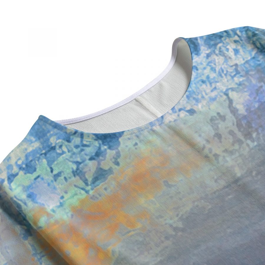 All-Over Print Women's T-shirt with Bat Sleeve - Image 5