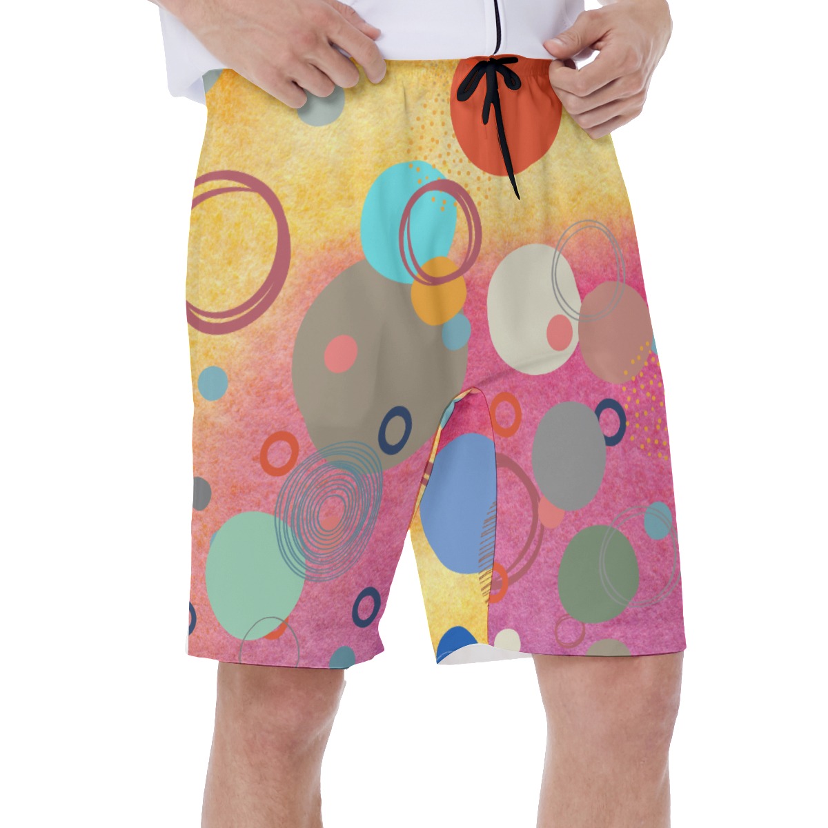 All-Over Print Men's Beach Shorts - Image 2