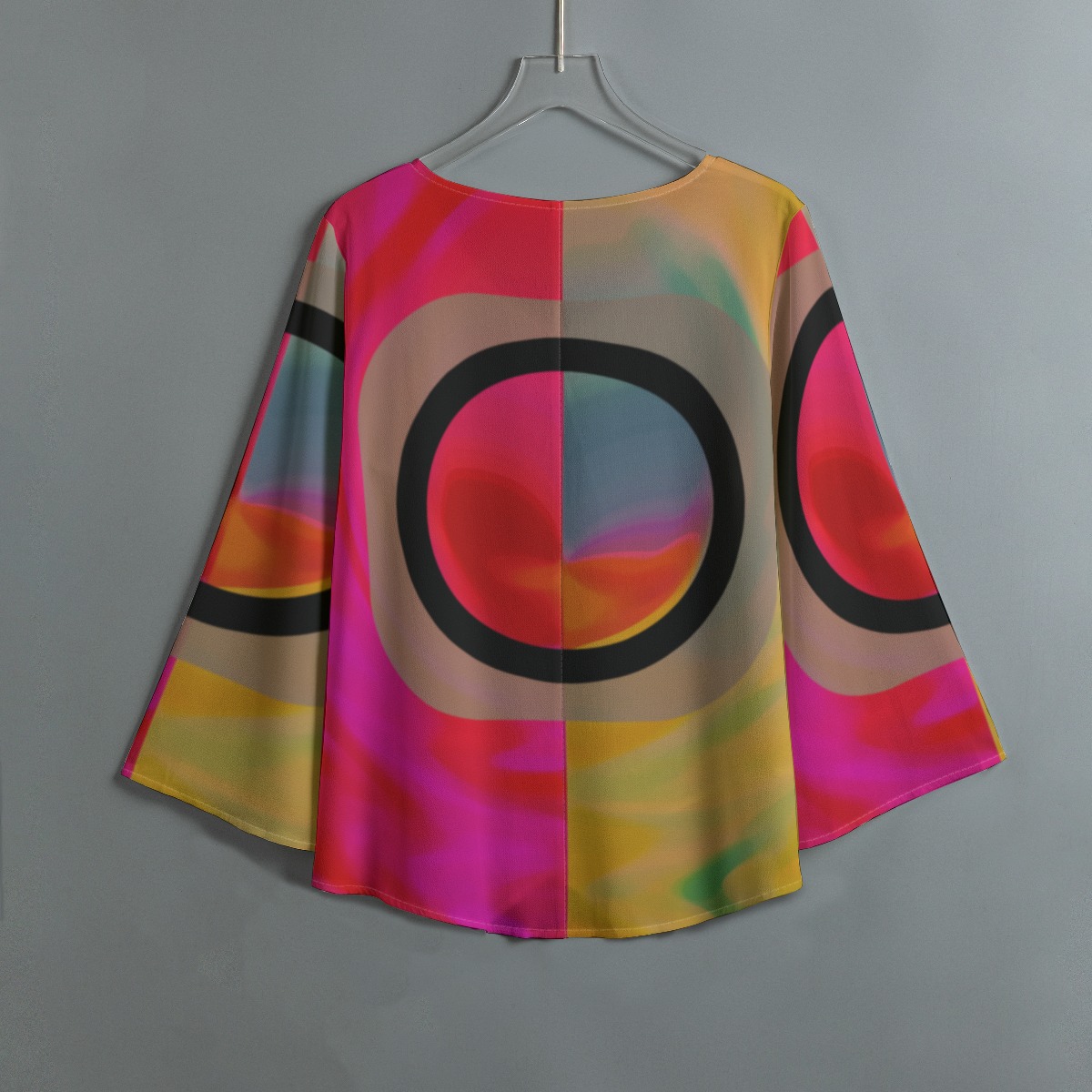 All-Over Print Women's V-neck T-shirt - Image 3