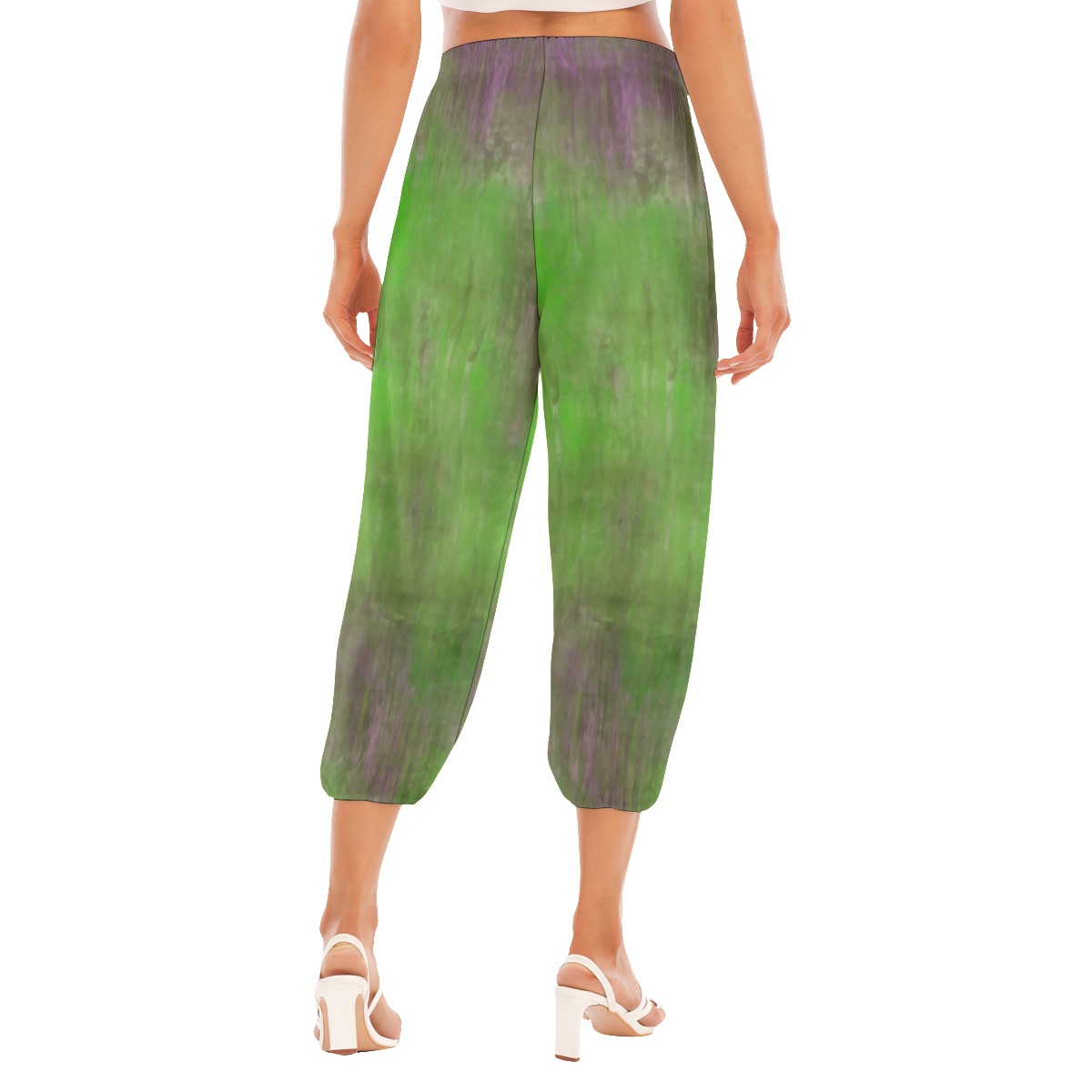 All-Over Print Women's Bloomers Capri-pants - Image 4