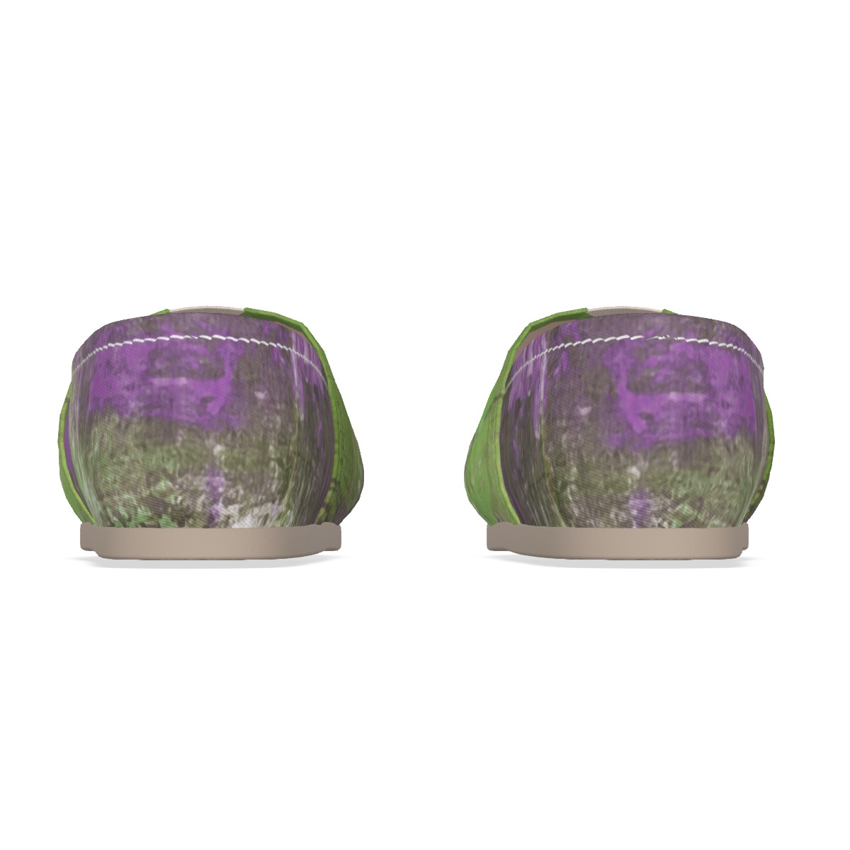 All-Over Print Women's Canvas Fisherman Shoes - Image 6