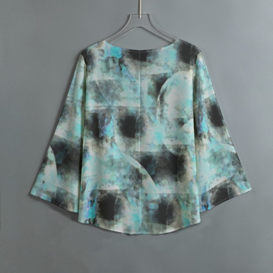 All-Over Print Women's V-neck T-shirt - Image 3