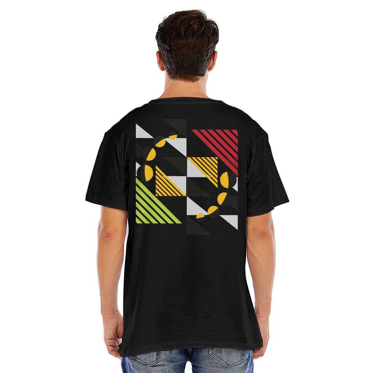 Unisex Oversized Short Sleeve T-shirt | 180GSM Cotton (DTF) - Image 4