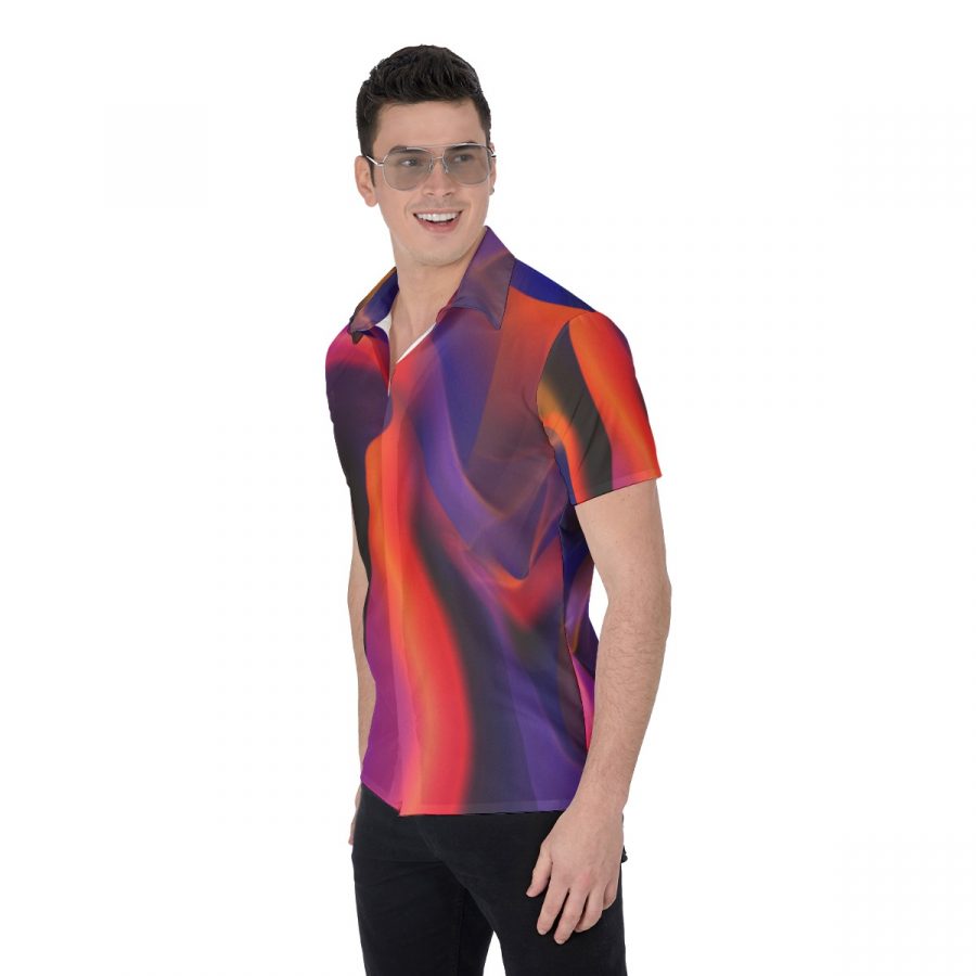 All-Over Print Men's Shirt - Image 3
