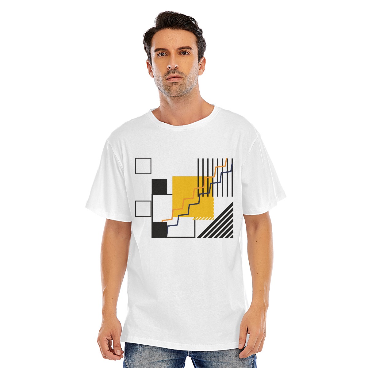 Unisex Oversized Short Sleeve T-shirt | 180GSM Cotton (DTF)