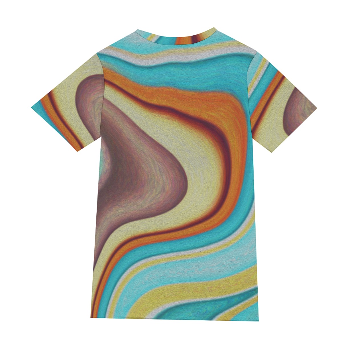 All-Over Print Men's O-Neck T-Shirt | 190GSM Cotton - Image 6