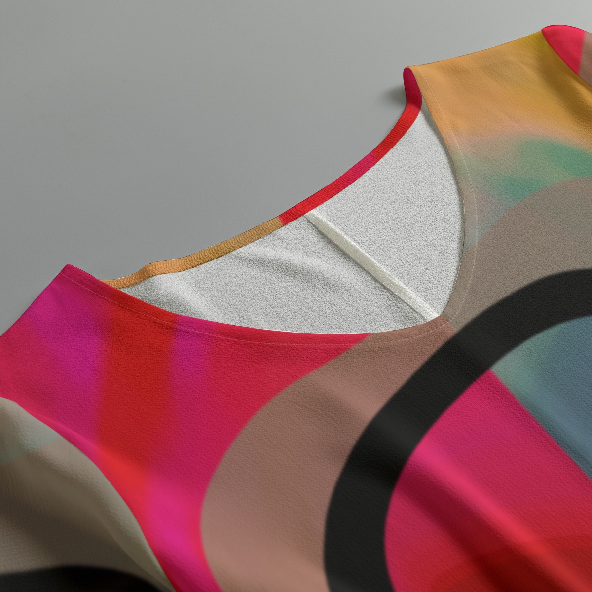 All-Over Print Women's V-neck T-shirt - Image 4