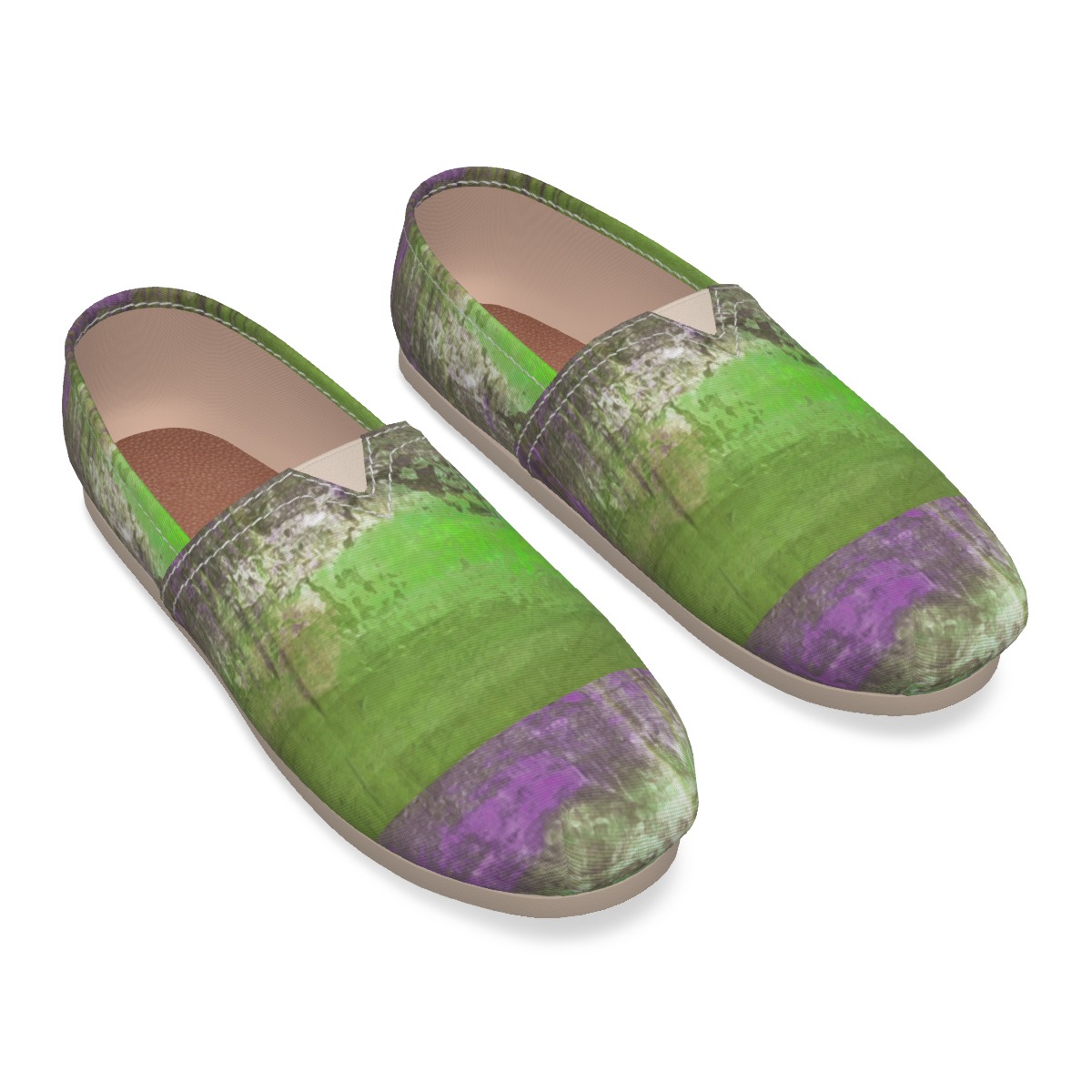 All-Over Print Women's Canvas Fisherman Shoes - Image 2