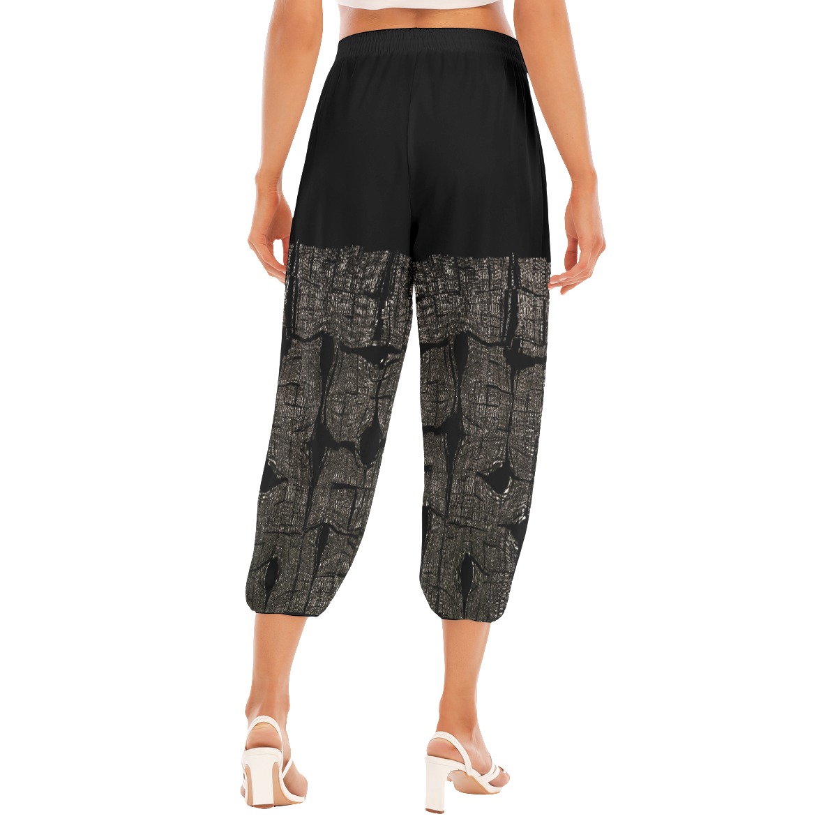 All-Over Print Women's Bloomers Capri-pants - Image 4