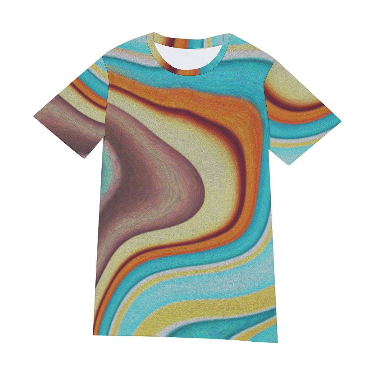 All-Over Print Men's O-Neck T-Shirt | 190GSM Cotton - Image 5