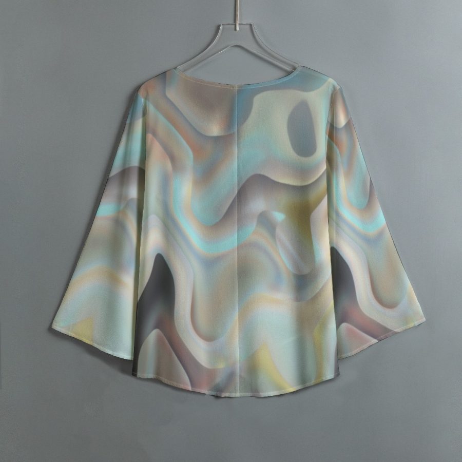 All-Over Print Women's V-neck T-shirt - Image 3