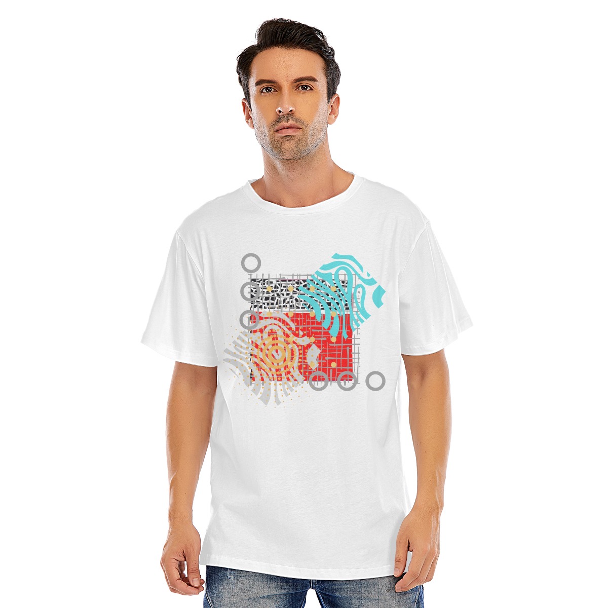 Unisex Oversized Short Sleeve T-shirt | 180GSM Cotton (DTF)