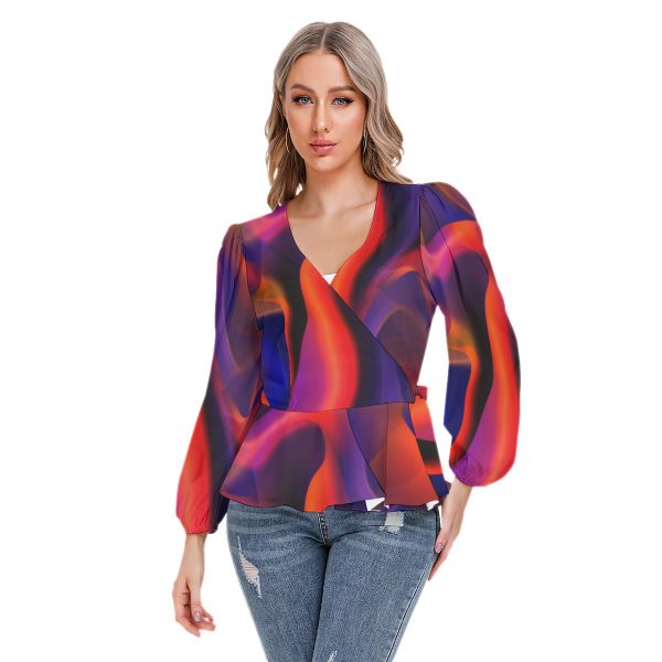 All-Over Print Women's Long Sleeve Shirt