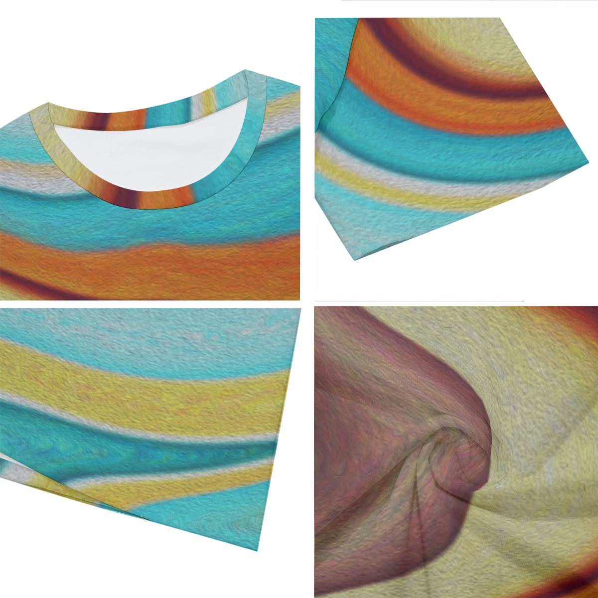 All-Over Print Men's O-Neck T-Shirt | 190GSM Cotton - Image 7