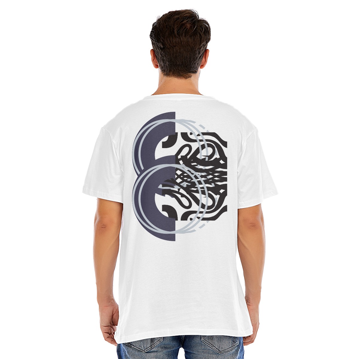 Unisex Oversized Short Sleeve T-shirt | 180GSM Cotton (DTF) - Image 2