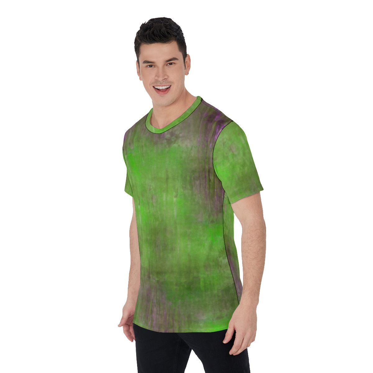 All-Over Print Men's O-Neck T-Shirt - Image 3