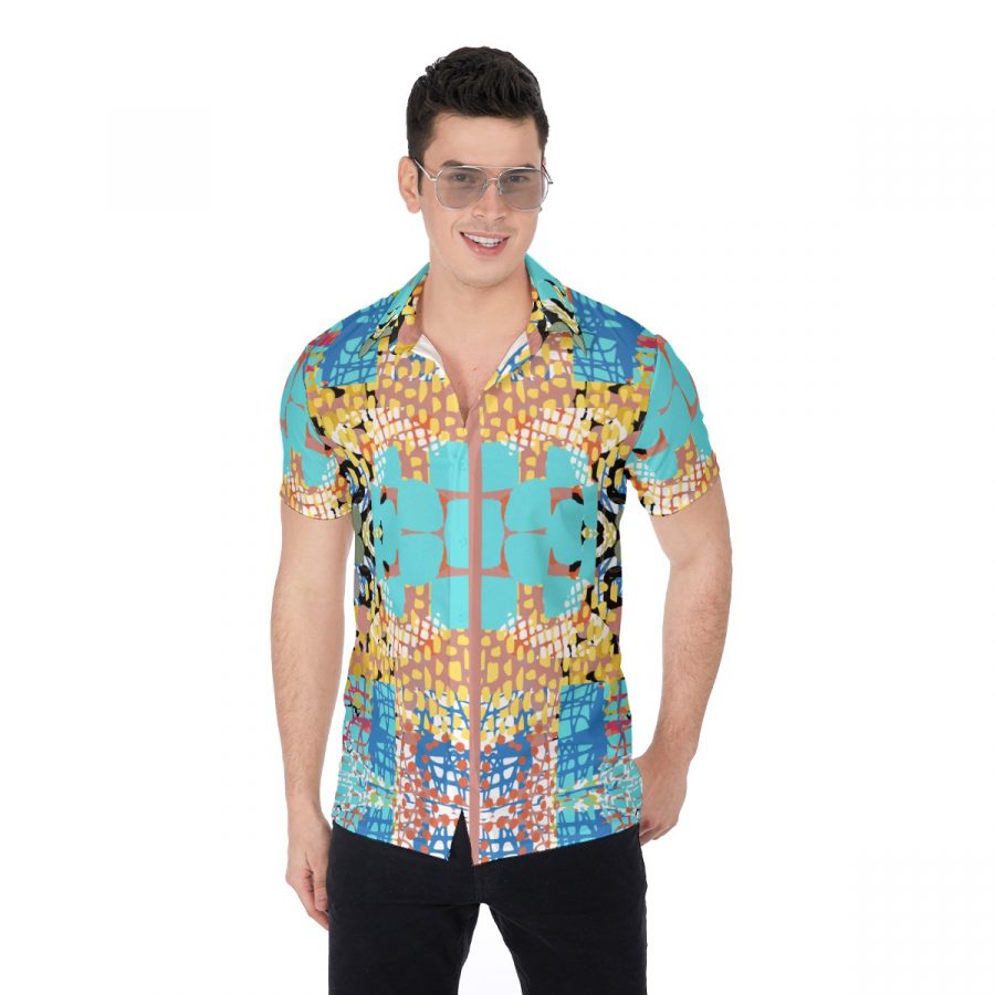 All-Over Print Men's Shirt