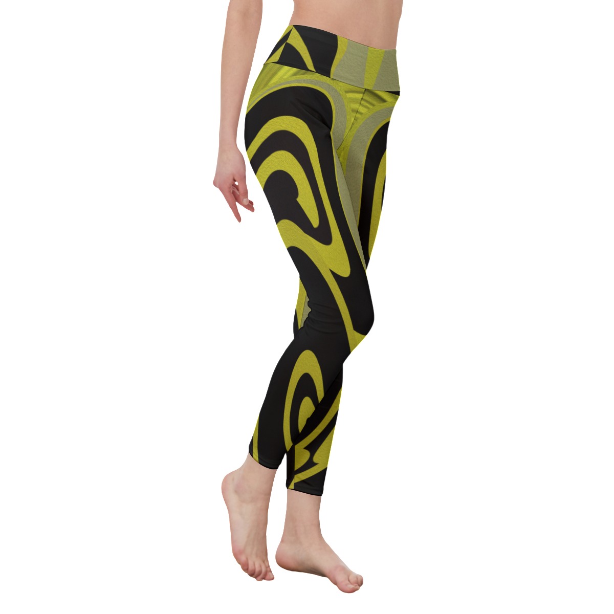 All-Over Print Women's Casual Leggings - Image 2