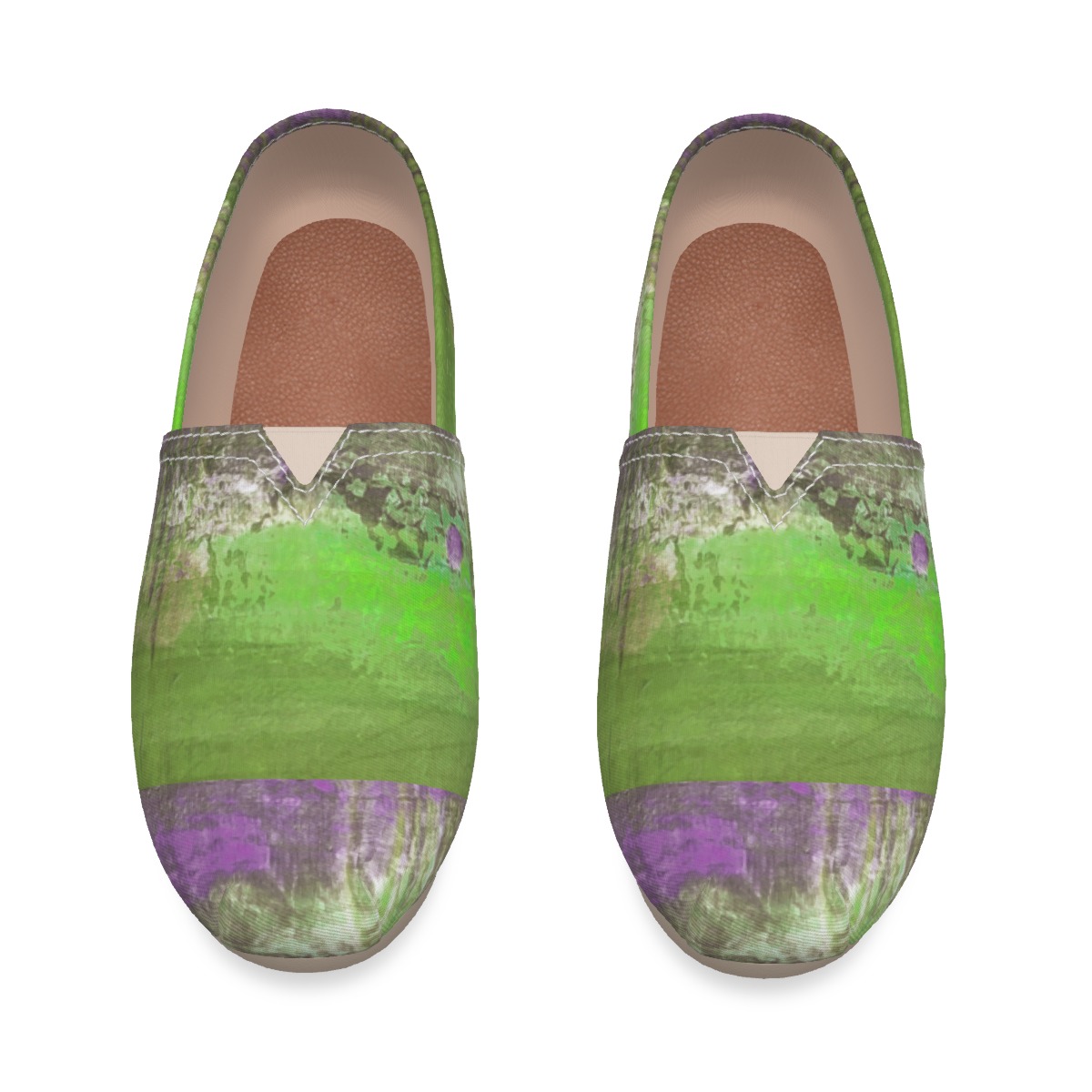 All-Over Print Women's Canvas Fisherman Shoes