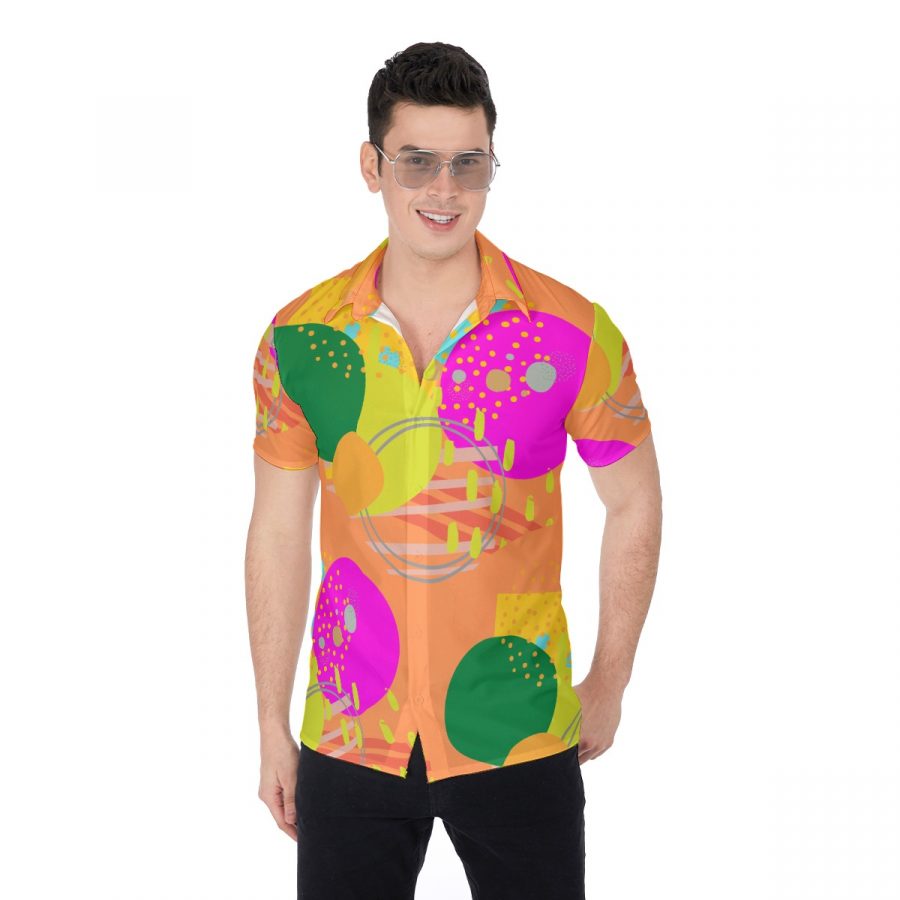 All-Over Print Men's Shirt