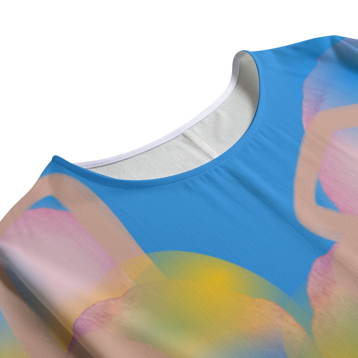 All-Over Print Women's T-shirt with Bat Sleeve - Image 5