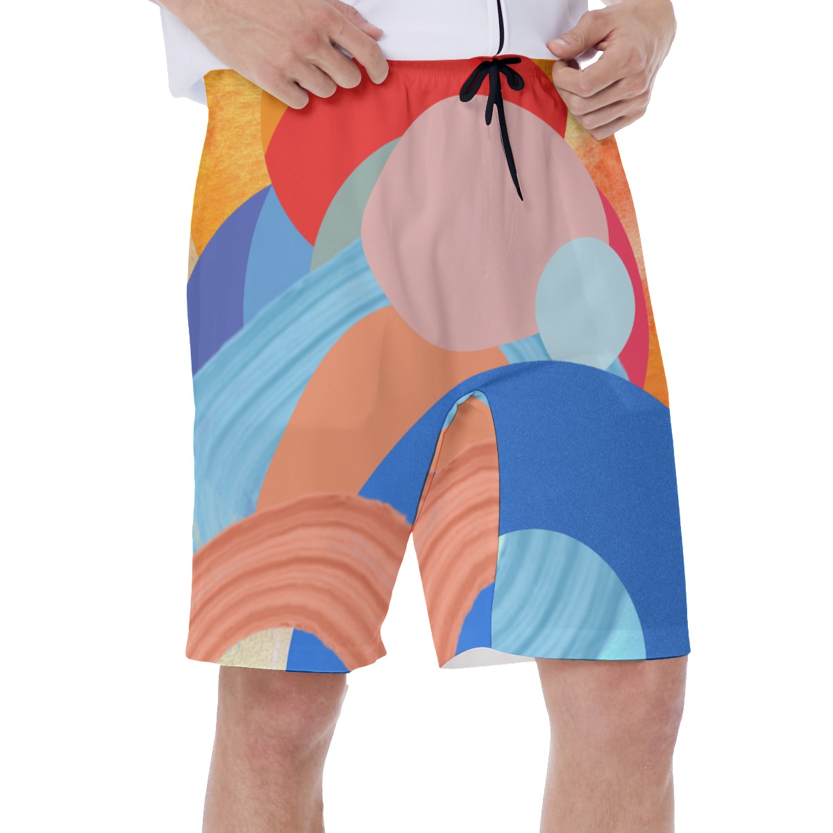 All-Over Print Men's Beach Shorts - Image 2