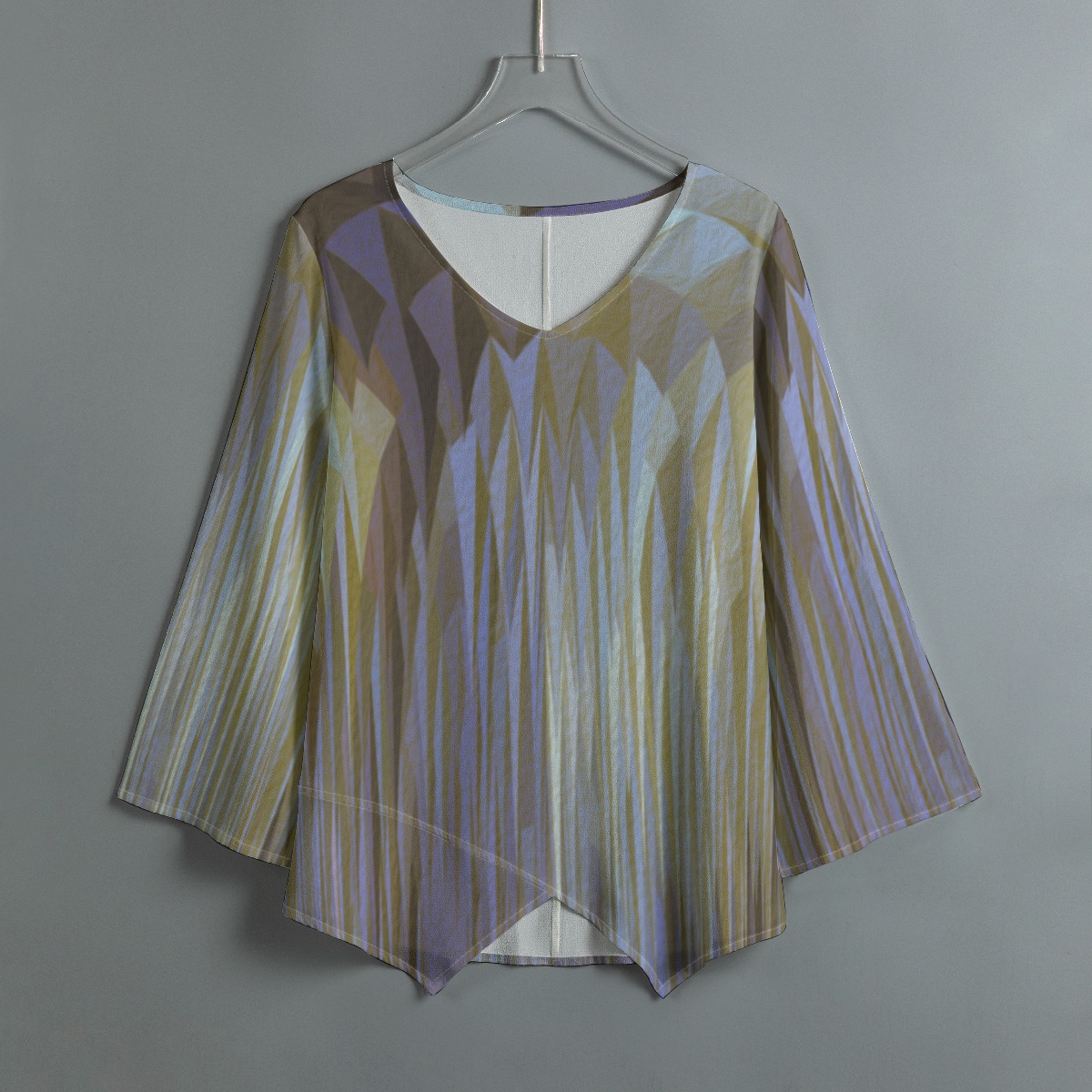 All-Over Print Women's V-neck T-shirt - Image 2