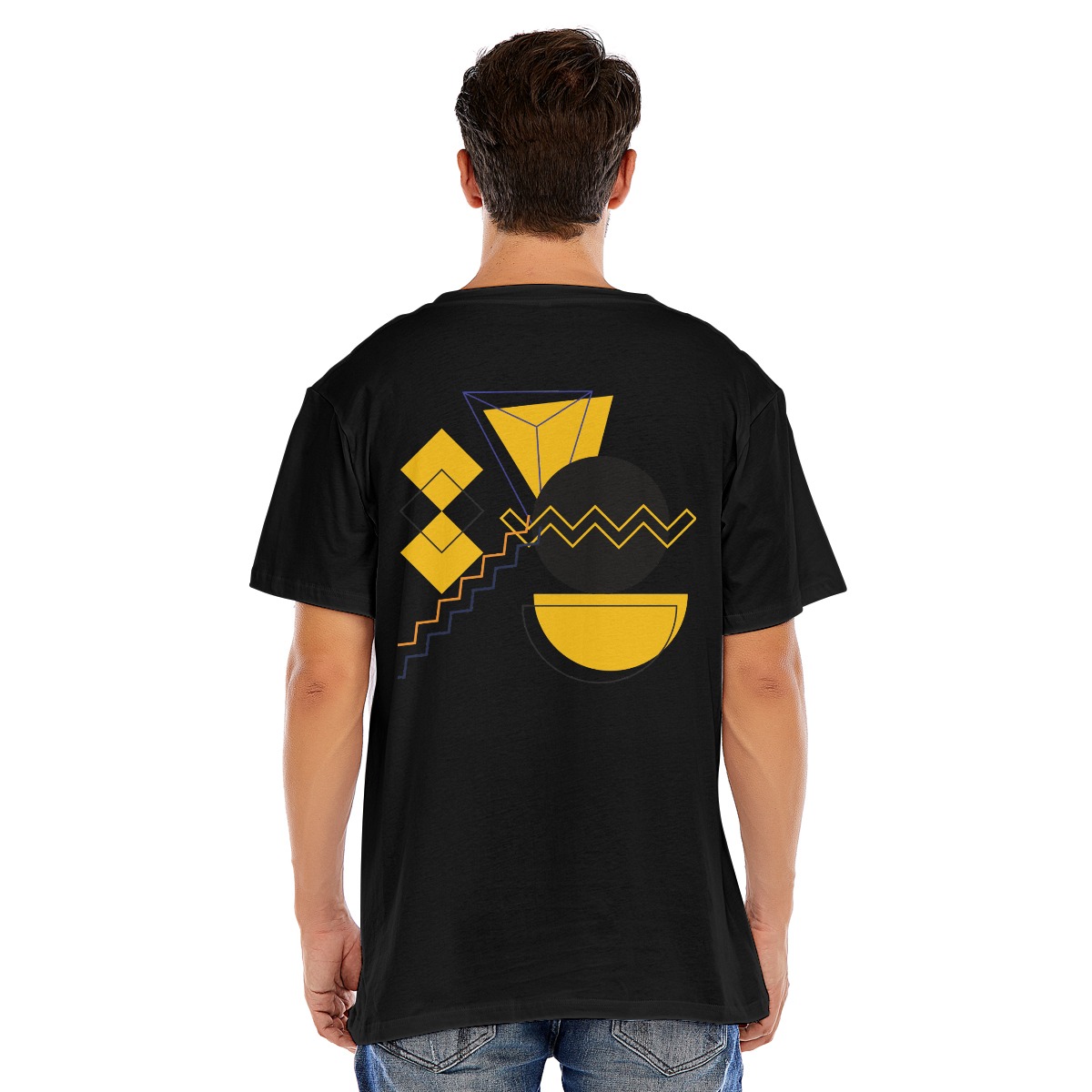 Unisex Oversized Short Sleeve T-shirt | 180GSM Cotton (DTF) - Image 4