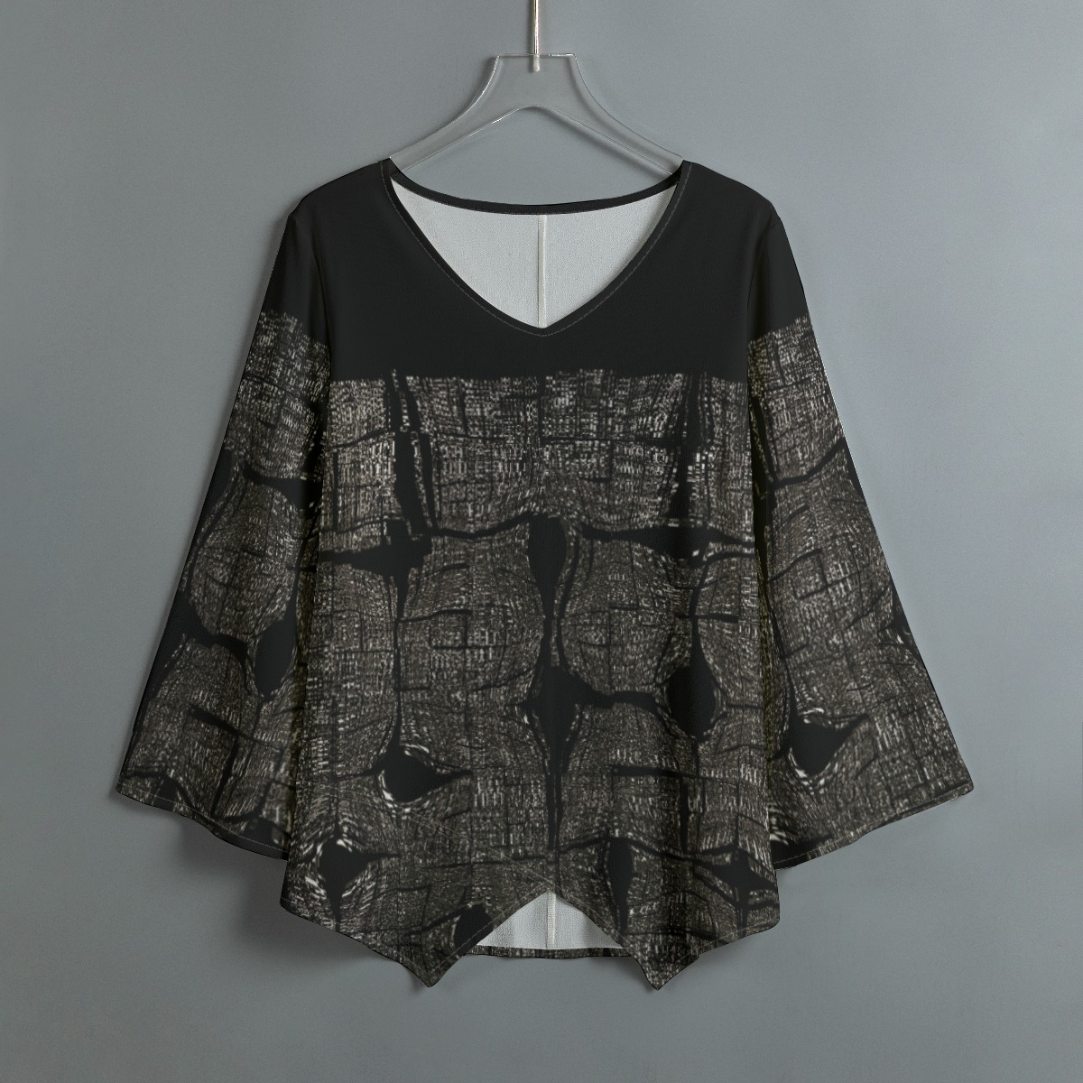 All-Over Print Women's V-neck T-shirt - Image 2