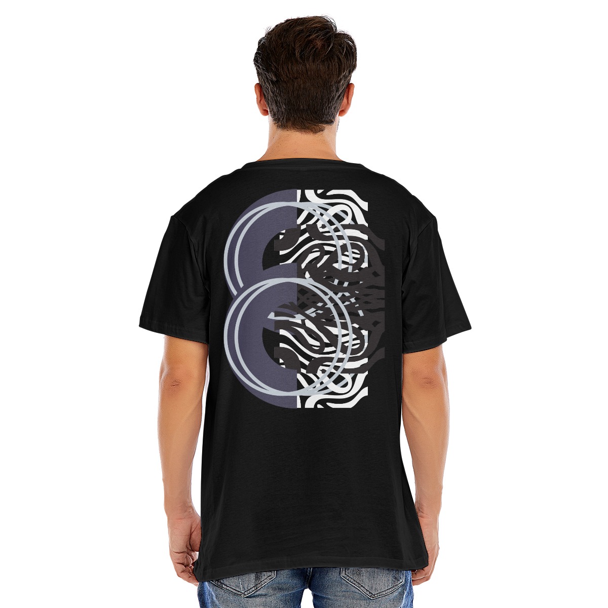 Unisex Oversized Short Sleeve T-shirt | 180GSM Cotton (DTF) - Image 4