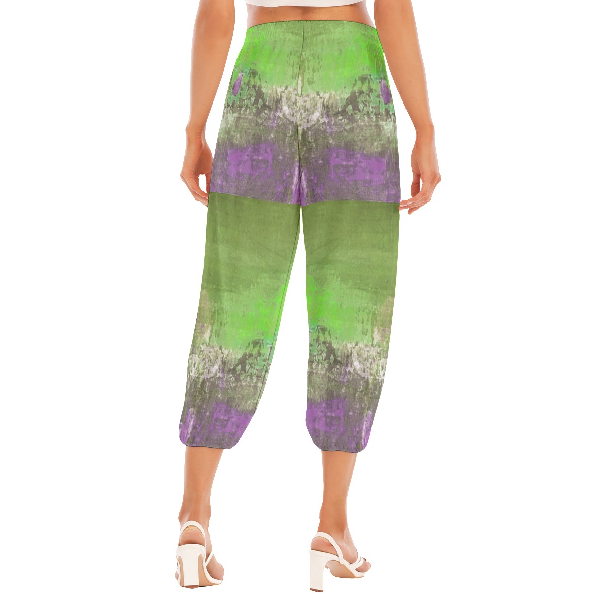 All-Over Print Women's Bloomers Capri-pants - Image 4