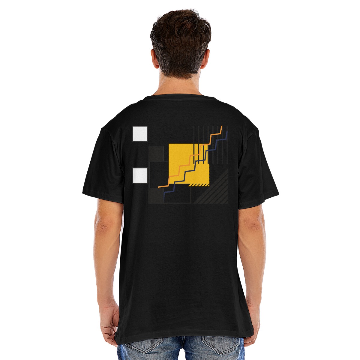 Unisex Oversized Short Sleeve T-shirt | 180GSM Cotton (DTF) - Image 4