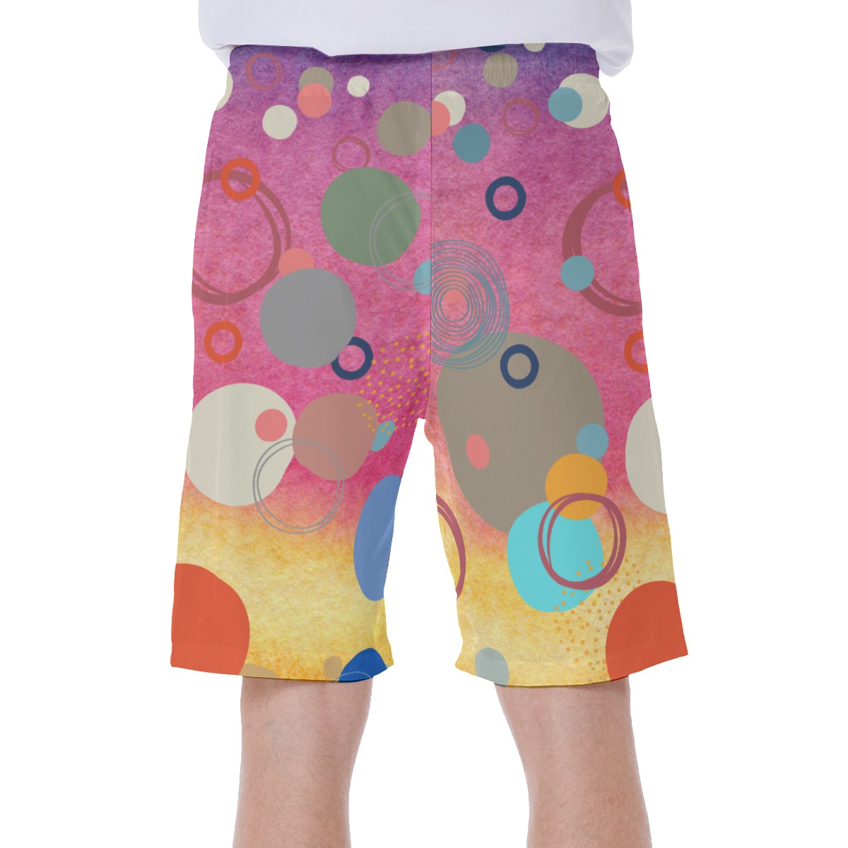 All-Over Print Men's Beach Shorts - Image 4