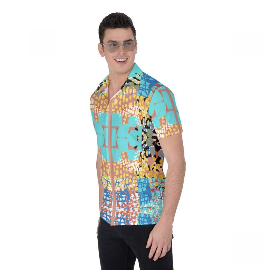 All-Over Print Men's Shirt - Image 3