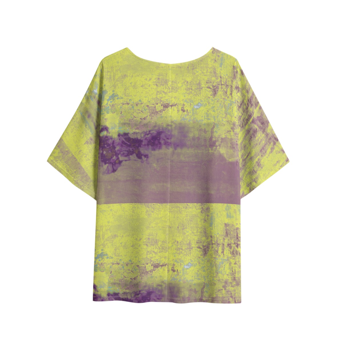 All-Over Print Women's T-shirt with Bat Sleeve - Image 3