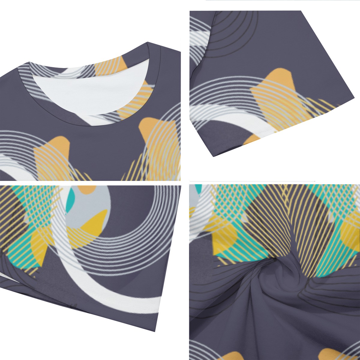 All-Over Print Men's O-Neck T-Shirt | 190GSM Cotton - Image 7