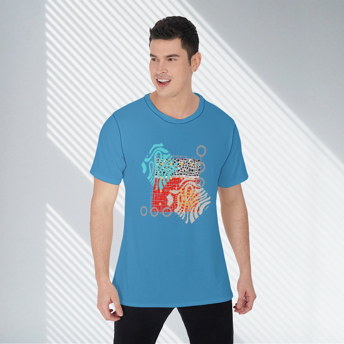 All-Over Print Men's O-Neck T-Shirt