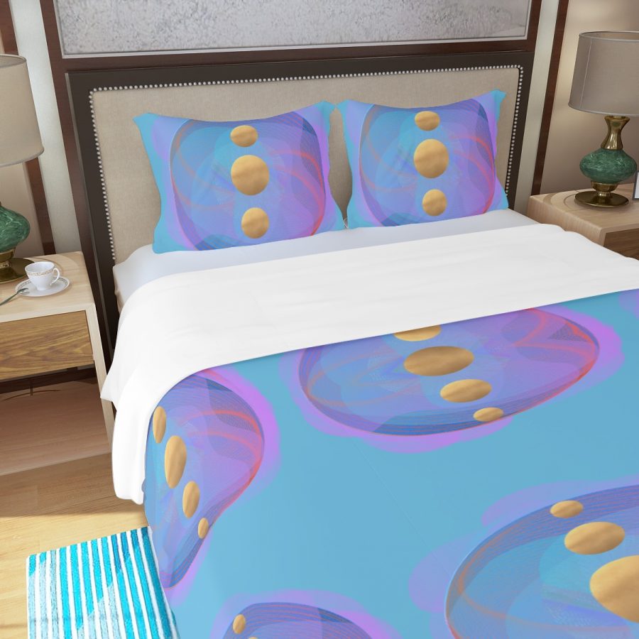 Three Piece Duvet Cover Set