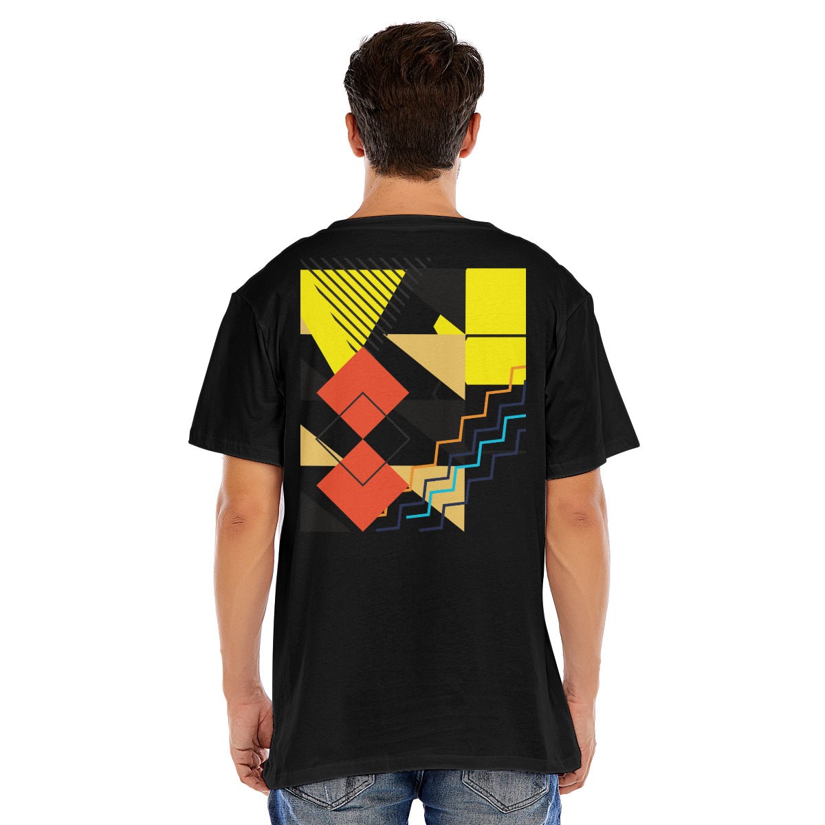 Unisex Oversized Short Sleeve T-shirt | 180GSM Cotton (DTF) - Image 4