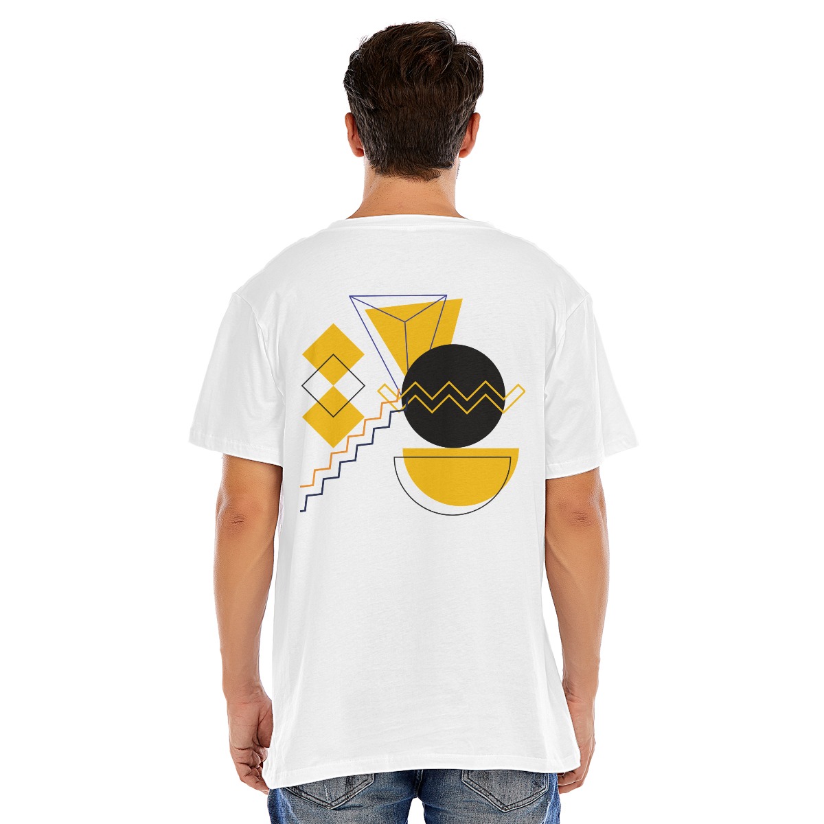 Unisex Oversized Short Sleeve T-shirt | 180GSM Cotton (DTF) - Image 2